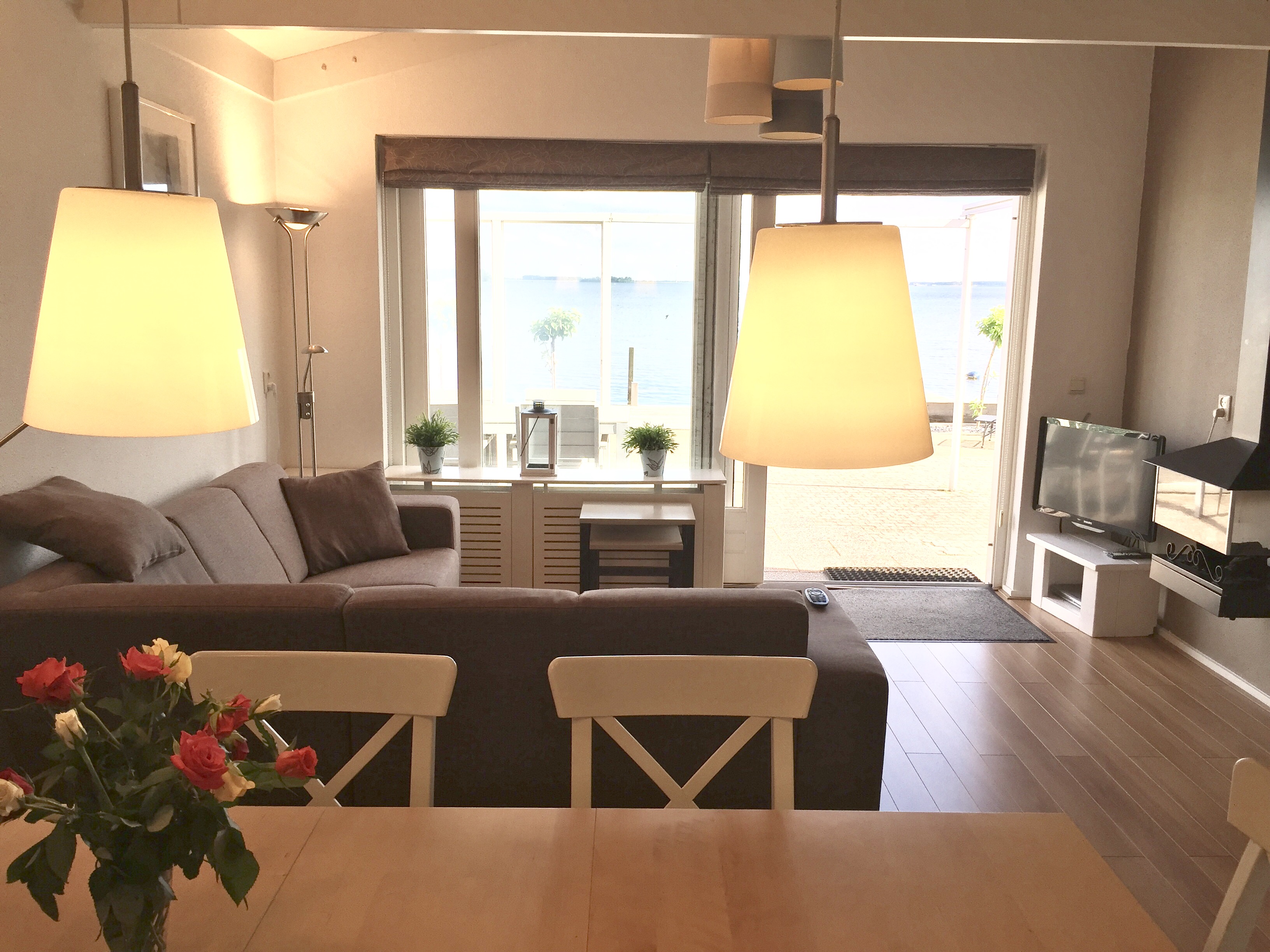 De Waterhut is sfeervol ingericht